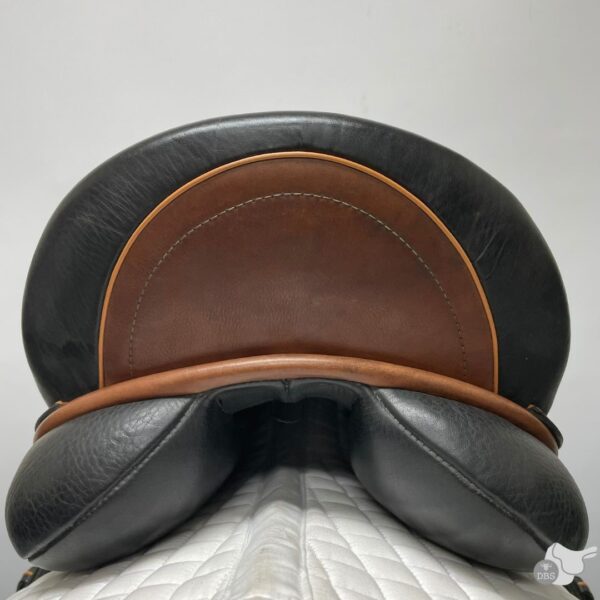 Custom Saddlery 17.5" W Icon Eclipse Monoflap Dressage Saddle 2189 - Image 5