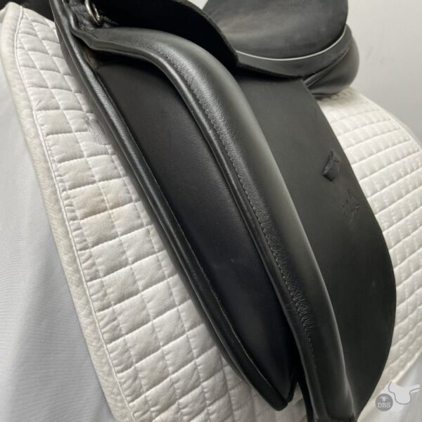 Custom Saddlery 18" MW Monoflap Steffans Advantage Dressage Saddle 2214 - Image 7