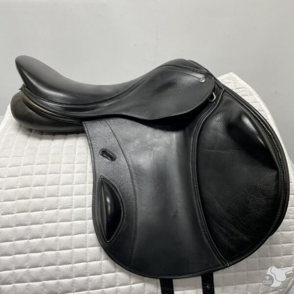 Loxley by Bliss 16.5" Monoflap Interchangeable Jumping Saddle 2218 - Image 2