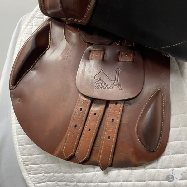 Prestige 17" MW Paris D Jumping Saddle 2219 - Image 7