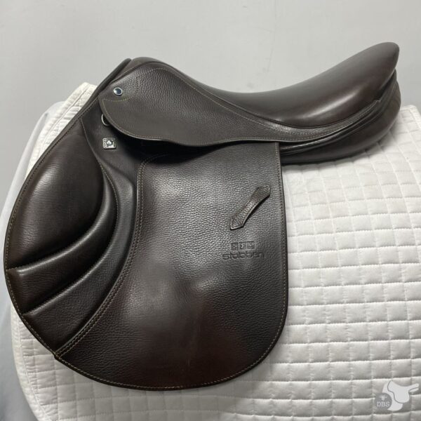 Stubben 17" MW Portos Jumping Saddle 1056