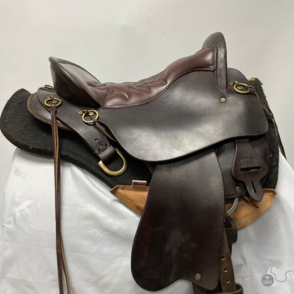 Tucker 16.5" W Endurance Saddle 2222 - Image 2