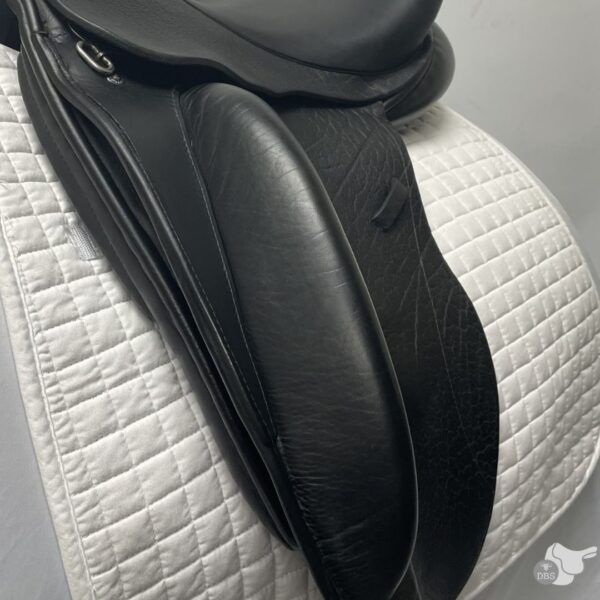 Custom 17" MW Wolfgang Solo Dressage Saddle 2237 - Image 7