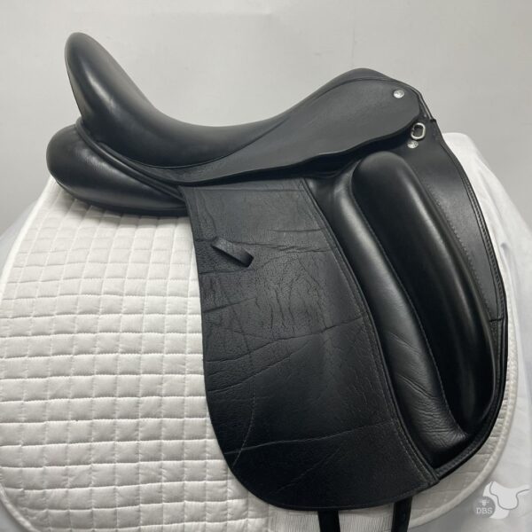 Custom 17" MW Wolfgang Solo Dressage Saddle 2237 - Image 2