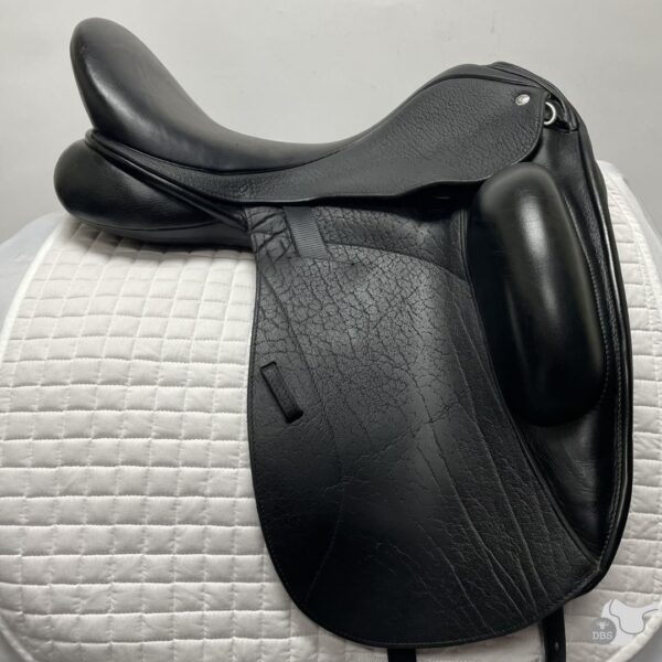 Custom 18" M Icon Star Dressage Saddle 2238 - Image 2