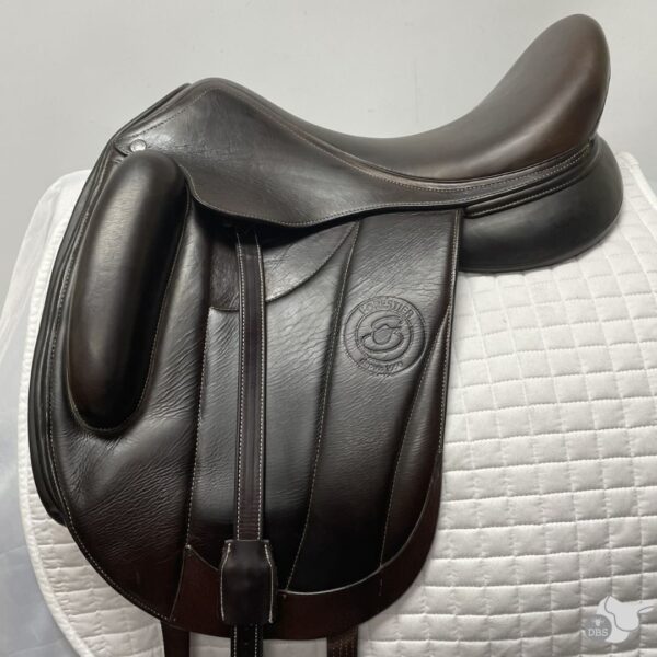 Forestier 17" M-MW Aachen Dressage Saddle and Accessories 2242