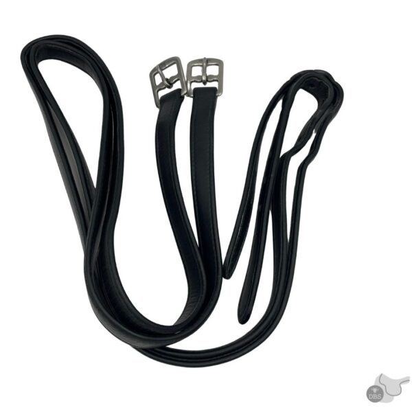 Stirrup Leathers 62" Black 0315