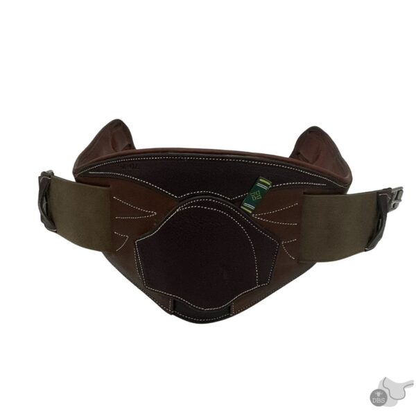 Devoucoux 18.5" M Chiberta Lab Monoflap Jump Saddle 2257 (with matching girth) - Image 14