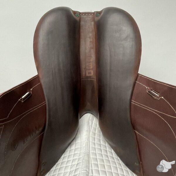 Devoucoux 18.5" M Chiberta Lab Monoflap Jump Saddle 2257 (with matching girth) - Image 10